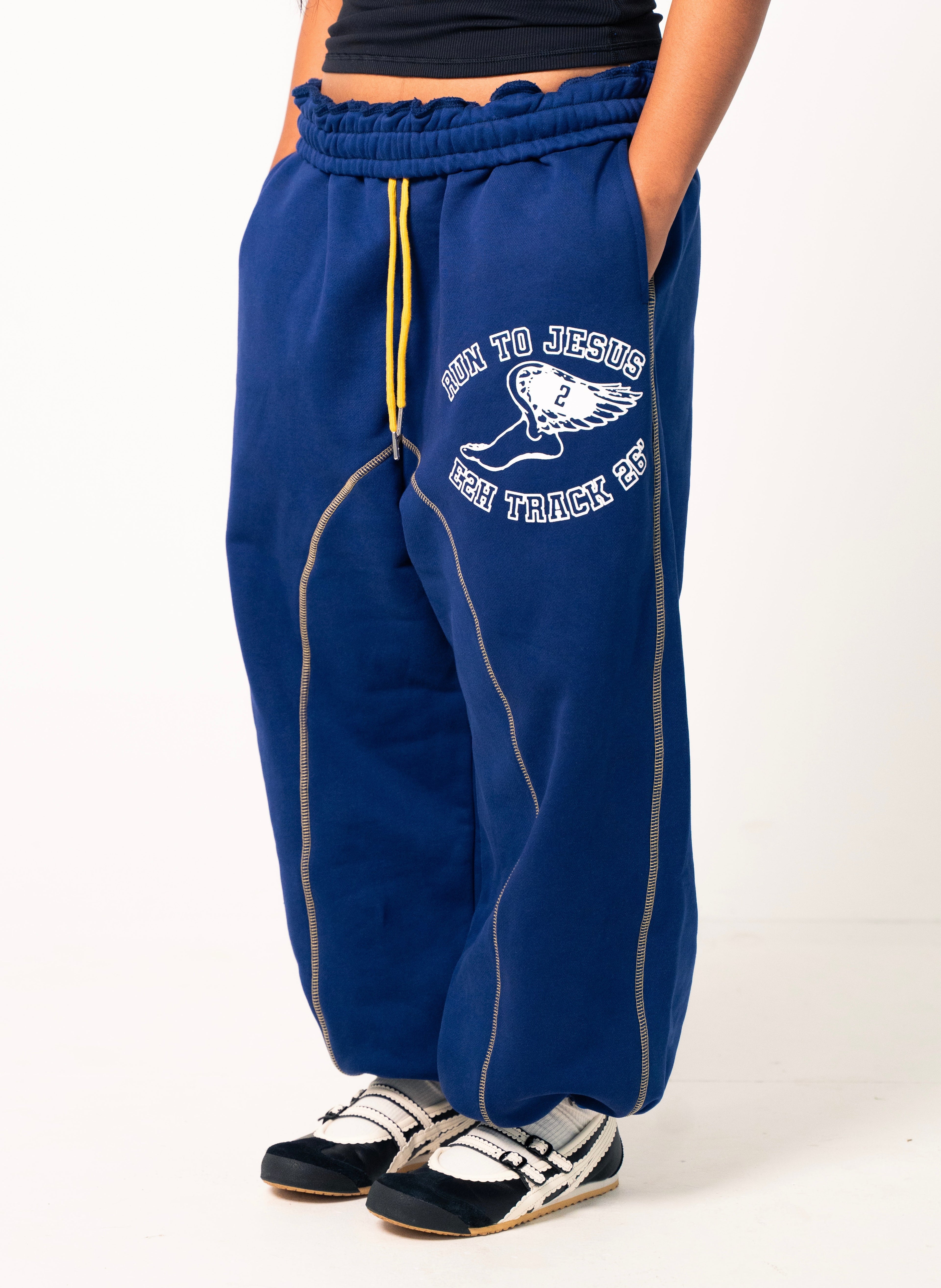 RUN TO JESUS TRACK PANTS