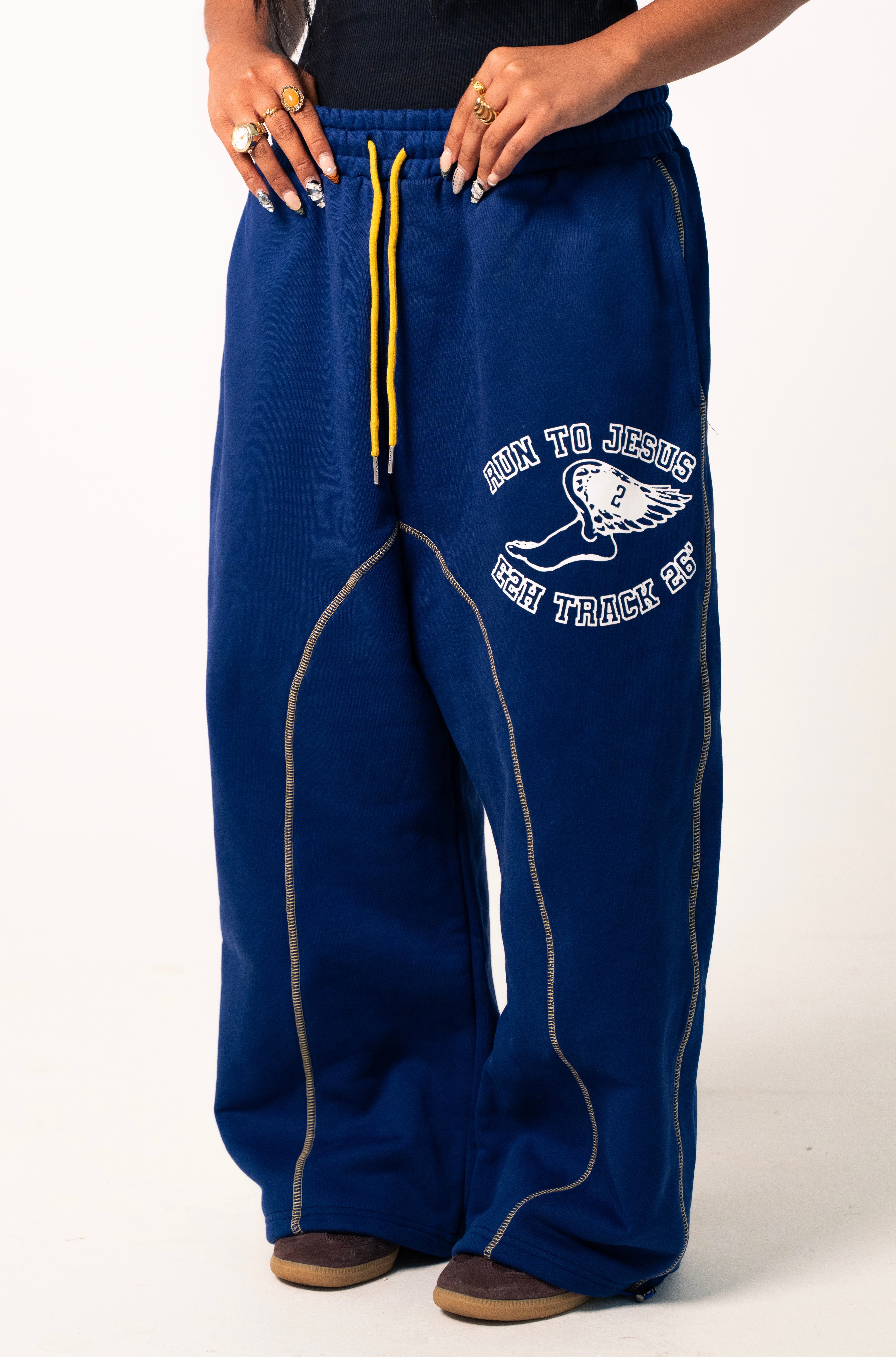 RUN TO JESUS TRACK PANTS