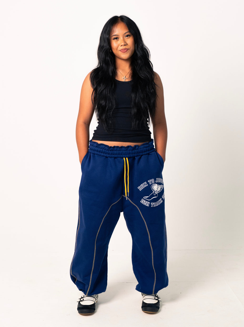 RUN TO JESUS TRACK PANTS